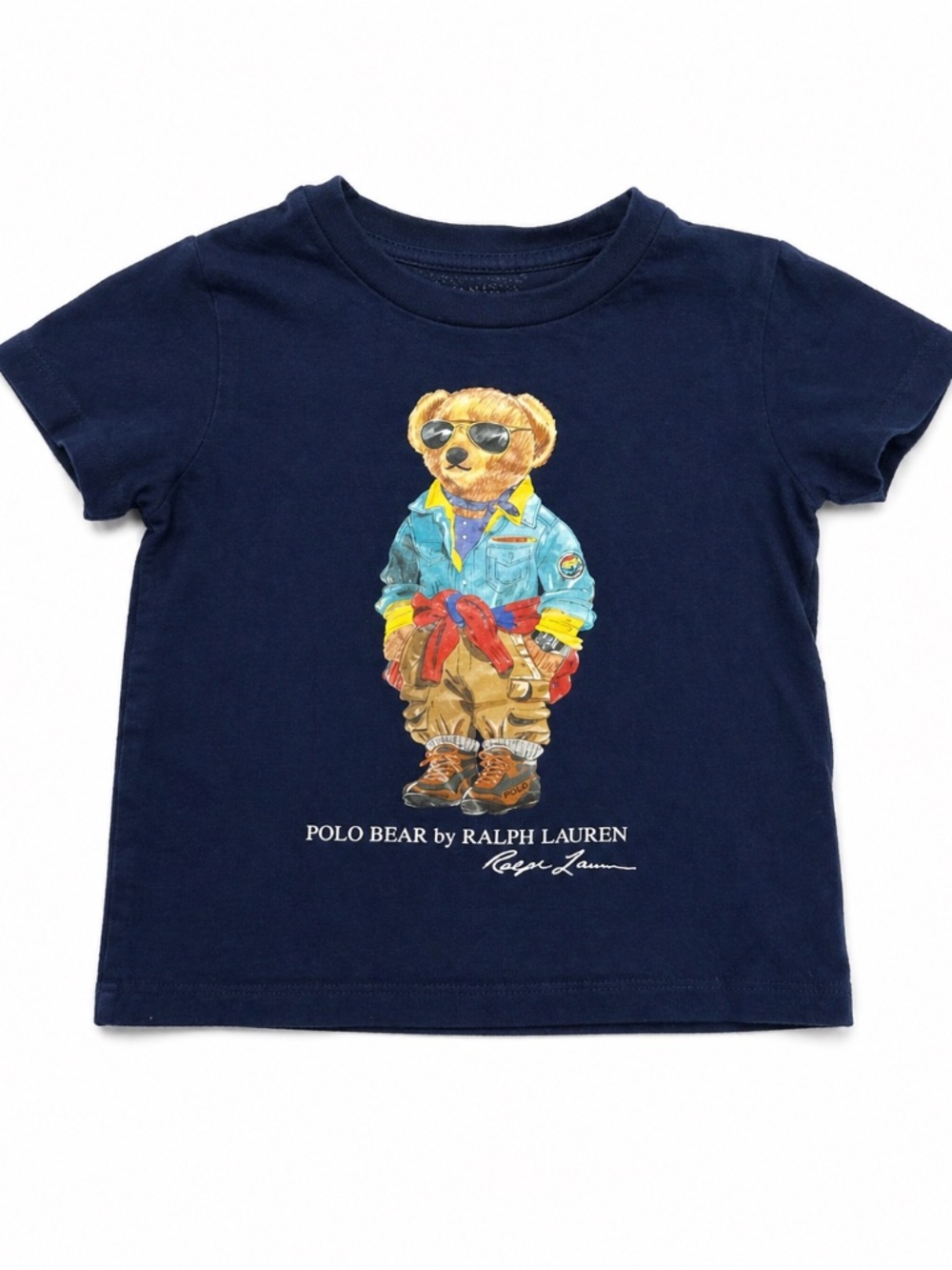 Polo Ralph Lauren Polo Bear Tee | Iconic Graphic | Navy | Size 24M | Worn Once
